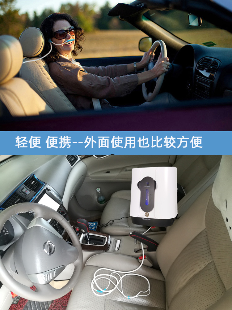 Outdoor Oxygen Bar Oxygen Generator Travel Car Small Oxygen Generator Charging Air Purifier Portable Backpack Oxygen Generator