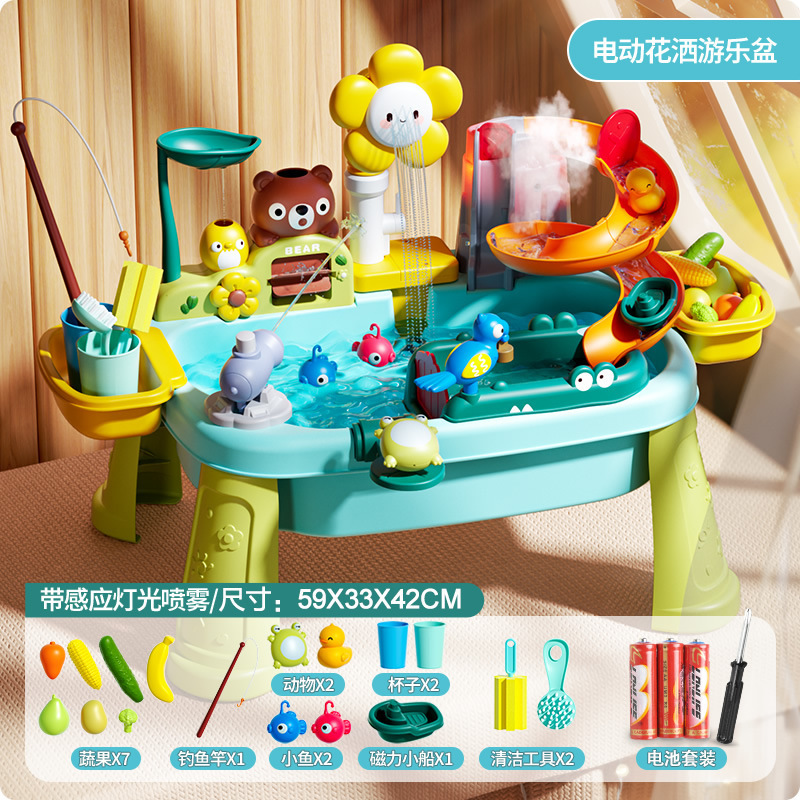 2025 新しい子供用食器洗い機のおもちゃの蛇口赤ちゃん水遊びキッチンままごと女の子子供の日のギフト|undefined
