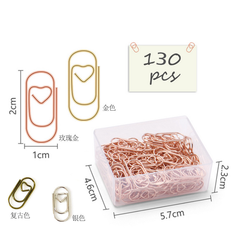 Mini Corazón de amor 130 piezas/caja