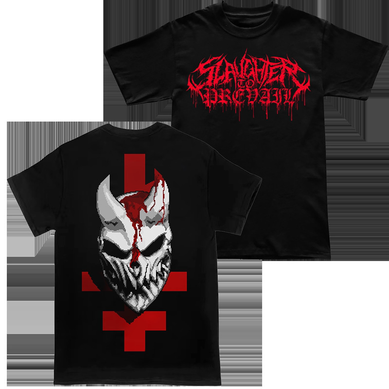 Russia Rock Heavy Mental Slaughter to Prevail T-Shirt Men S