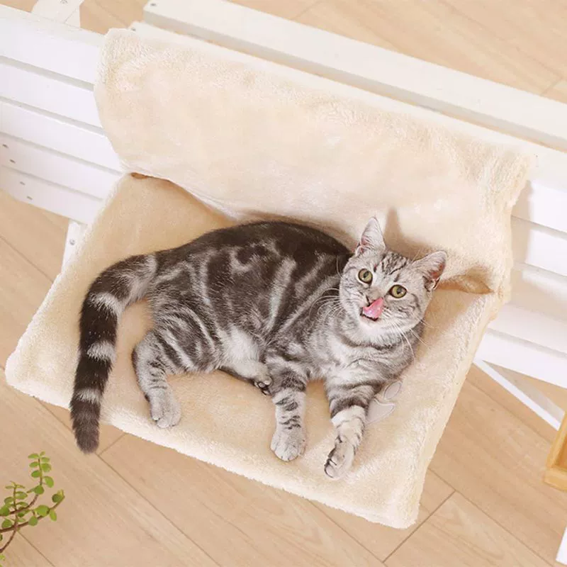 Котовый гамак подвесной кровать котNest четырех сезонов домик для кота подвесной стул, котошка кровать, принадлежности катализации удаляемая и стираемая подстилка для кота, лежак на солнце, гамак