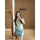 Summer Women's Clothing Pure V-neck Lace Strap Design Small Shirt Western Style Elegant Knitted Shirt Short Sleeve Top