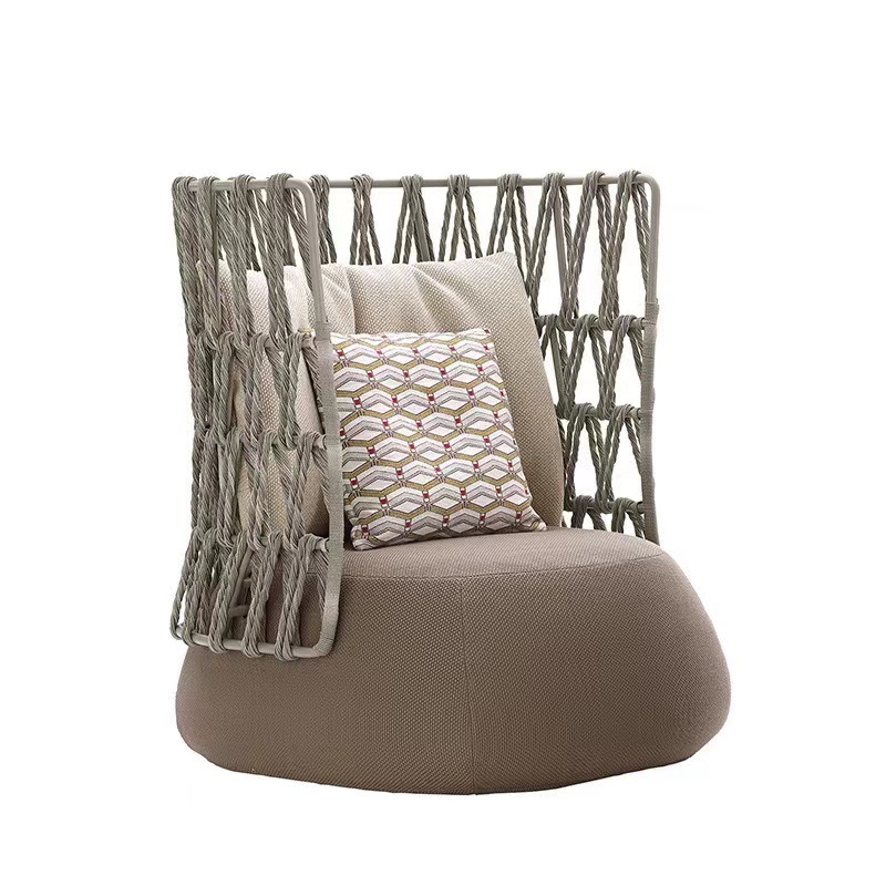 Sofá al aire libre Balcón Jardín Villa de vidana diseñador de sol al aire libre Muebles de vidana Softwear Ocio al aire libre