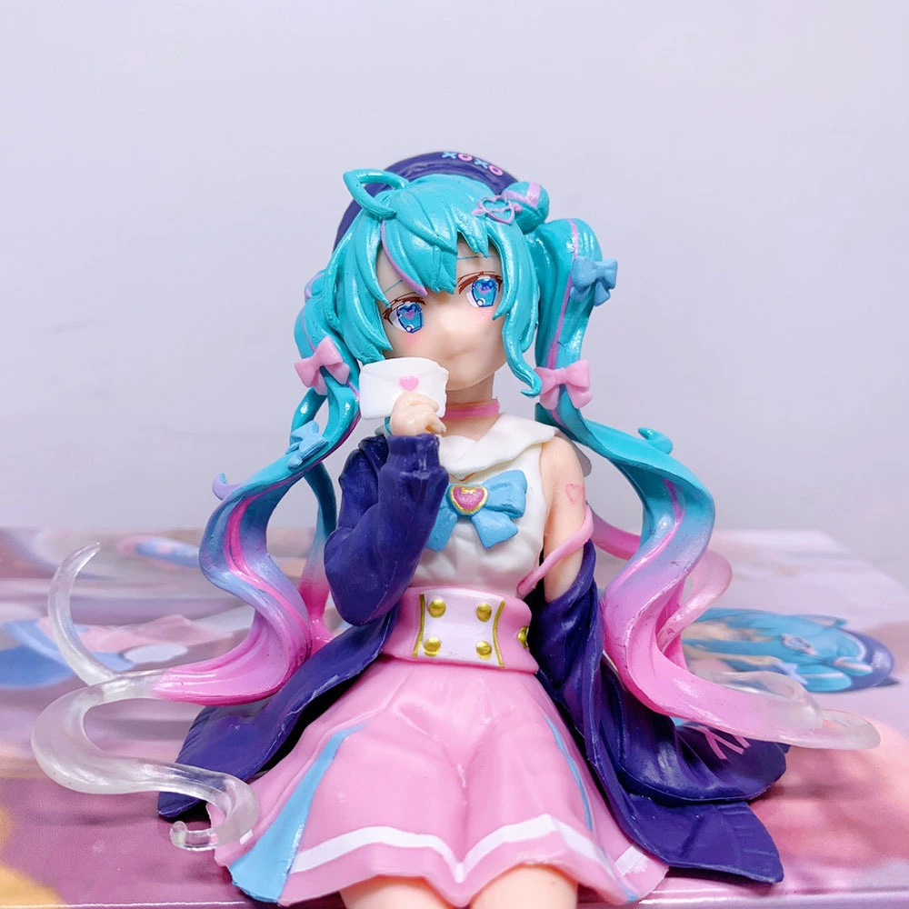 [MIKU Хацунэ длинноволосая принцесса 압컵면 автомобильный корпус фигурка]