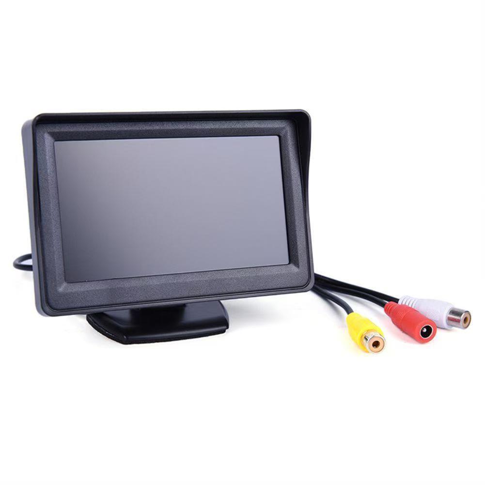 4.3inch Universal Car-Mounted Lcd Monitor High-Definition Surveillance Display Screen 12V24V Reversing Image High-Frequency Clear Display