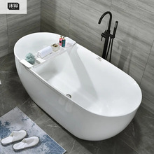 保温浴缸亚克力薄边浴缸无缝浴缸贵妃浴缸家用成人独立式欧式浴缸