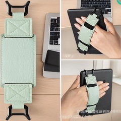 電子書籍タブレットスタンド片手操作安全グリップ手持ち転倒防止ストラップ付きフックハンドバンド高弾性