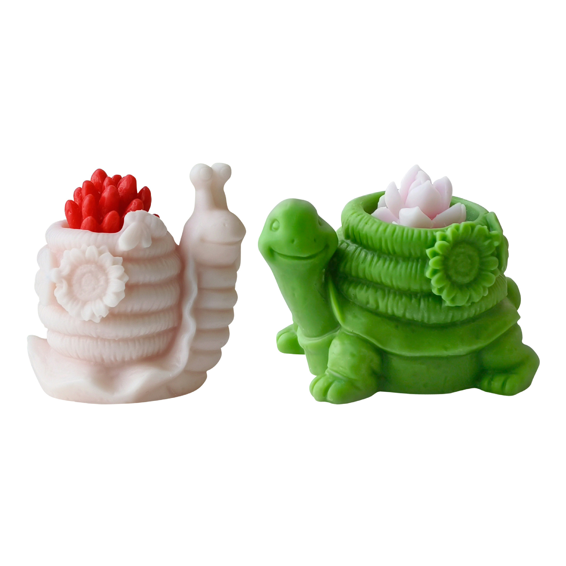 Jiahui-mei corbanos de bueyes maceta molde de silicona diy decoración yeso ornamentos abrasivos