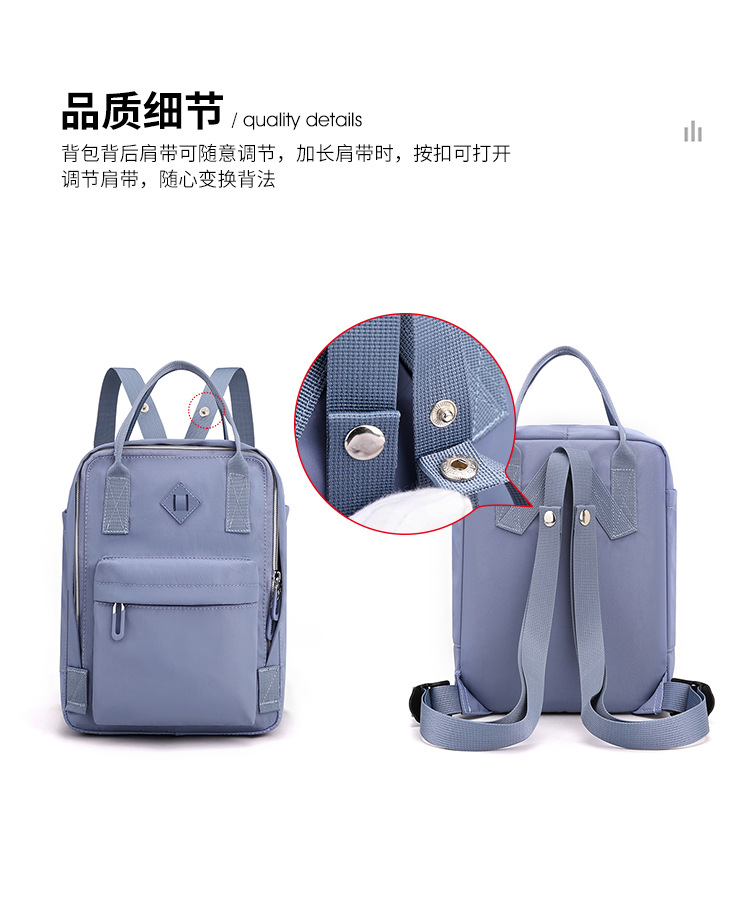 Spring 2025 new women's fashion trend backpack, large-capacity water-resistant backpack, outdoor travel handbag undefined