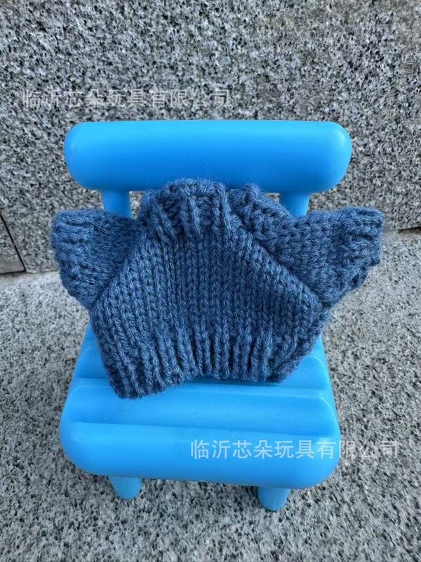10cm娃衣掌门狗衣服创意穿搭毛衣公仔玩偶配件娃娃小衣服针织迷你|undefined