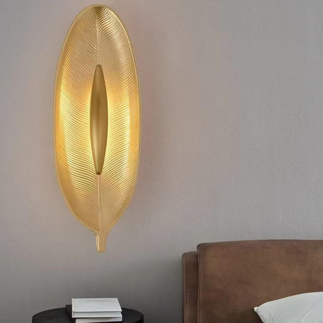 lámpara de pared diseñador de lámpara de cabecera diseño de TV pasillo fondo de pared de resina creativo dormitorio fondo de sala de estar