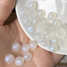 50颗10mm/12mm亚克力人鱼姬系列戒面diy古风发簪步摇花心材料