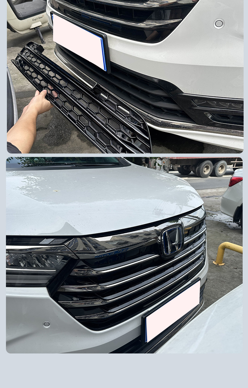 Honda Odyssey anti-insect net, custom-made for the vehicle, one-piece injection molded front grille protection net to prevent mosquitoes, insects, and willow catkins