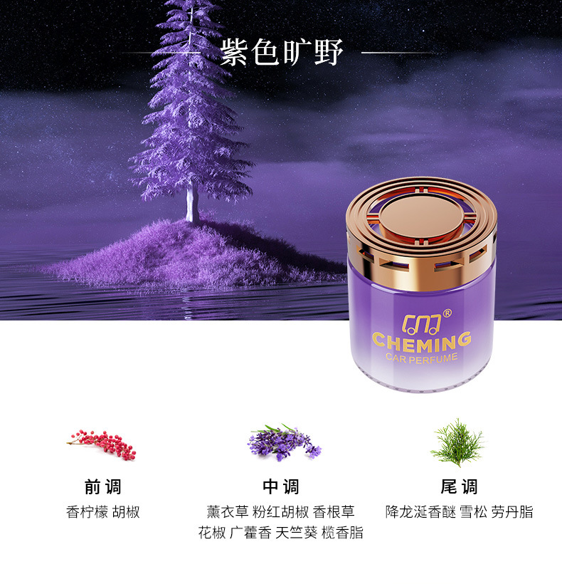 Car-Specific Aromatherapy Car Perfume Solid Balm, Long-Lasting Fragrance in the Car, Car Fragrance Ornament with Long-Lasting Scent