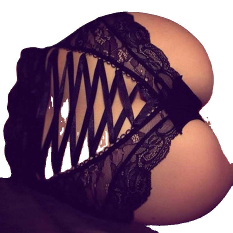 AliExpress lencería sexy para mujer europea y americana 2020 nueva vaina sexy triángulo hueco ropa interior suministro de comercio exterior mujeres