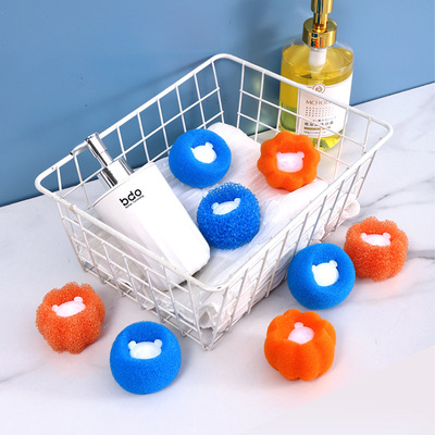 Washing ball decontamination Twine laundry Clean ball household Shaved sponge Magic power Care ball laundry Mucilaginous hair Artifact