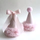 Cross Border Ins Cute Girly Heart Birthday Party Hat South Korea Bow Lace Pink Party Layout
