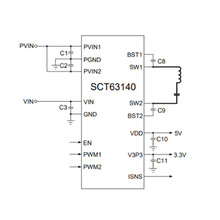 SCT63140    15W�߼��ɡ���Ч�ʵ����߹��ʷ���PMIC