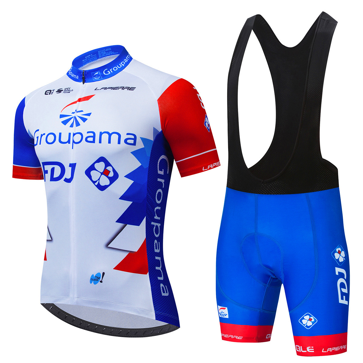 2021 nueva versión del equipo ropa de ciclismo manga corta traje los hombres y las mujeres bicicleta montaña ropa al por mayor disponible