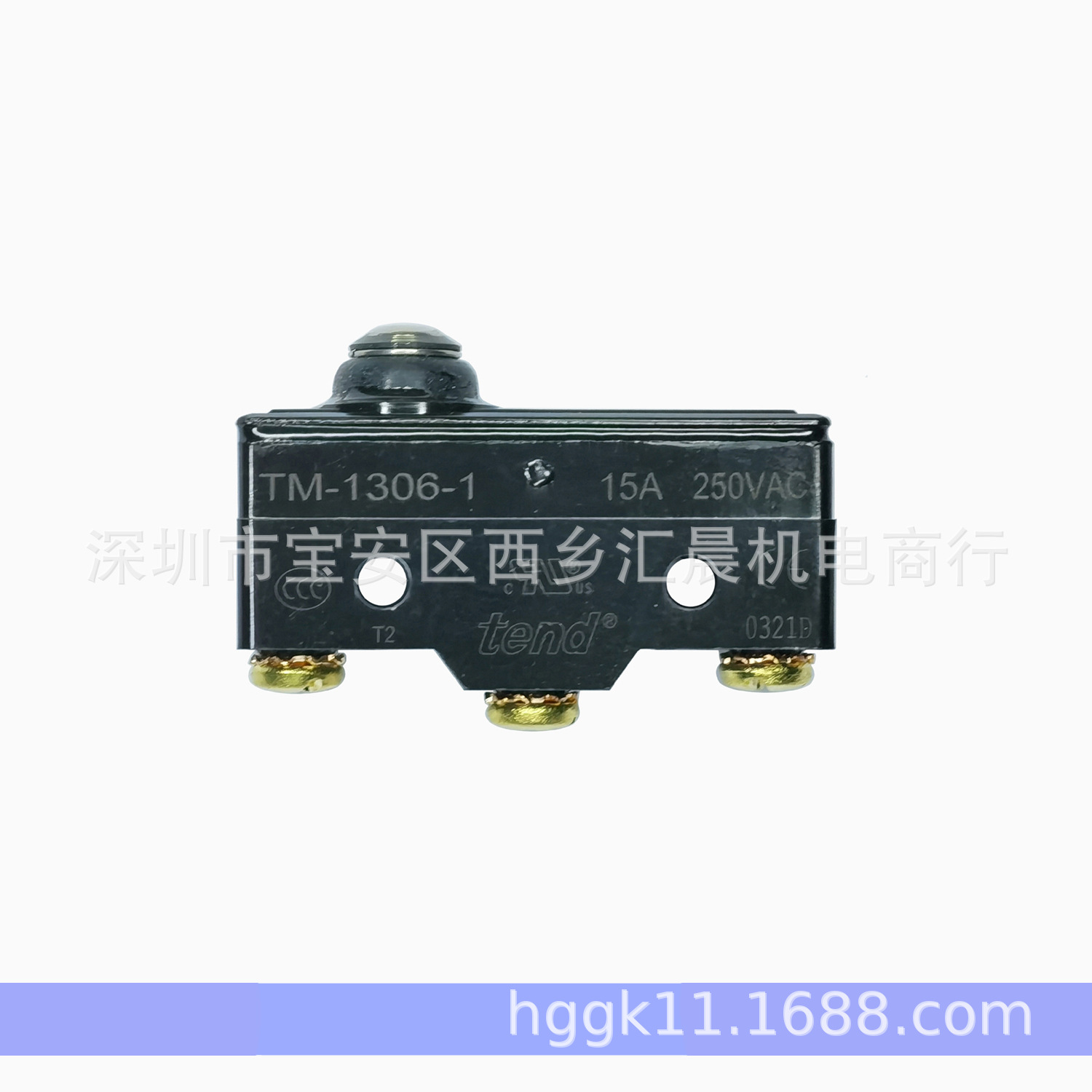 原装TEND台湾天得行程开关TM1306-1天得微动开关