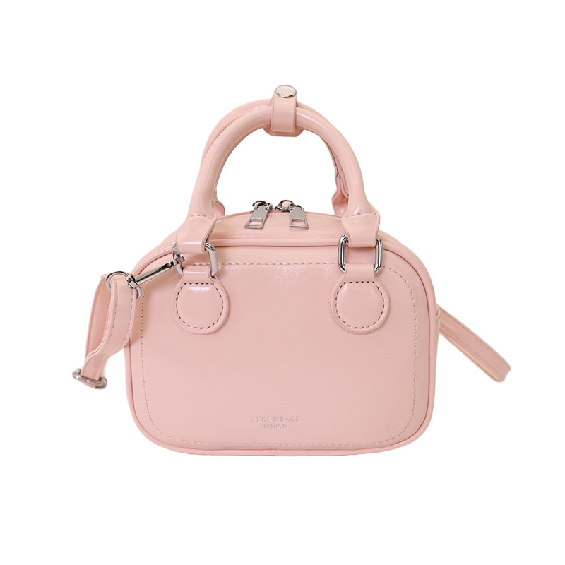 Bolsa de bolos portátil de alto nivel para mujeres 2026 nueva moda coreana lujosa y ligera bolsa de hombro