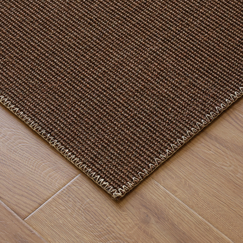 Sisal alfombra sala de estar mesa de café de algodón de lino costura nórdico estilo japonés casa tatami dormitorio balcón estudio alfombra
