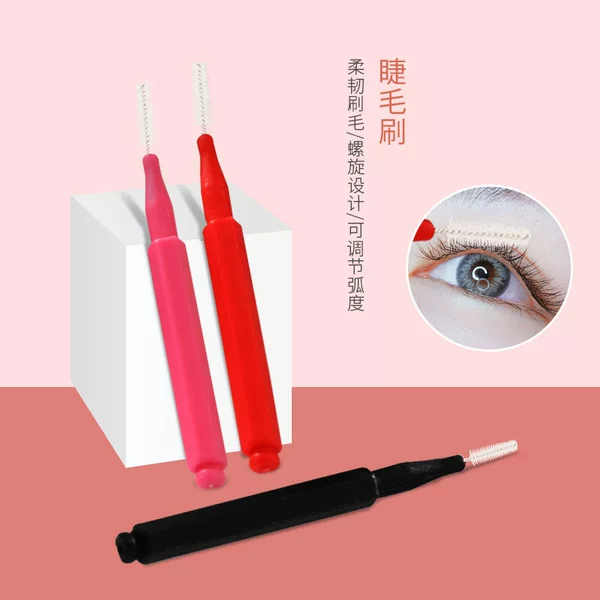 Disposable Eyelash Brush, Colorful Eyelash Comb, Eyebrow Brush, Makeup Tool, Spiral Small Brush, Grafting Eyelash Tool, Eyelash Brush