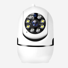 厂家直供跨境V720双天线Y2小黄人红外高清夜视无线wifi监控摄像头