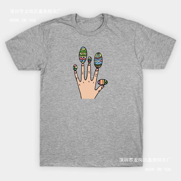 2020 new Easter egg T-shirt loose size short sleeve a generation of hair