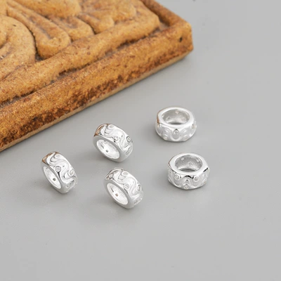 S925 Sterling Silver DIY Jewelry Zərgərlik ara hissələri - gz0004-s925