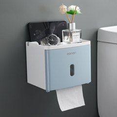 バスルームペーパータオルトイレットペーパー収納ラックトイレ家庭用パンチフリーパンチフリークリエイティブ防水ロールペーパーボックストイレットペーパーボックス