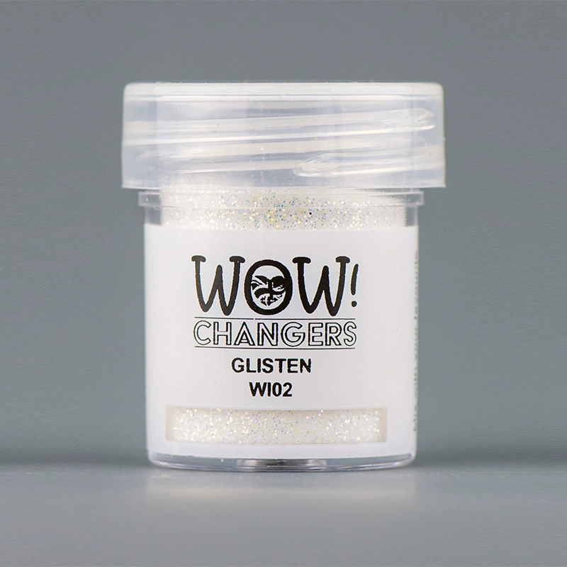 British WOW Changers functional relief powder raised pink imprint stamp set
