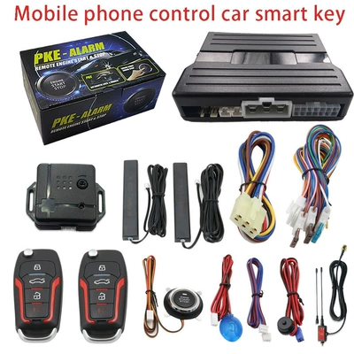 6B Export Type: Pke Smart Car anti-theft device - bullet-key-style-external-antenna-mobile-app