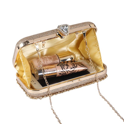 Cross-border new dinner bag European and American ladies handbag diamond-encrusted banquet clutch bag dress evening bag clutch