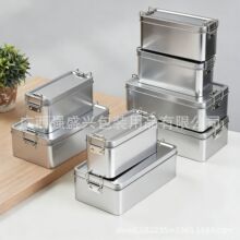 滑扣铁盒大小号马口铁盒曲奇饼干包装盒子复古茶叶包装铁盒长方形