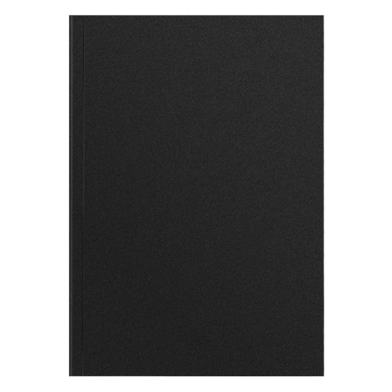 Sijin piel de vaca libro de espalda recta A5 línea horizontal engrosada cuaderno negro Tarjeta B5 libro en blanco libro de práctica libro de cuadrícula de Estudiante