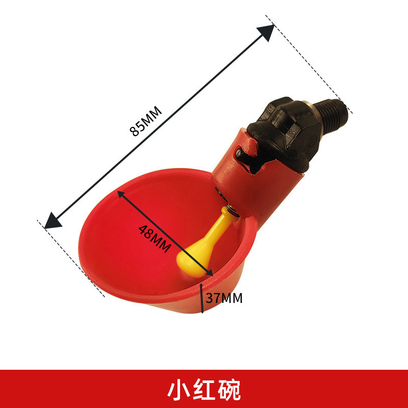 Las aves de corral tazón pollo pato paloma codorniz pájaro dispensador automático de agua potable tazón de exportación equipo potable