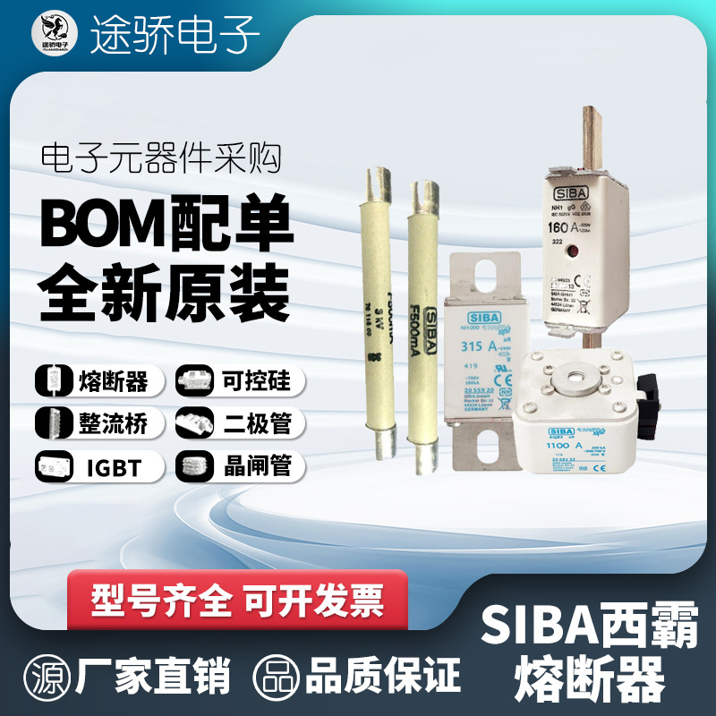 171525.0.250A/0.315A/0.400A   SIBA西霸熔断器  拍前询价