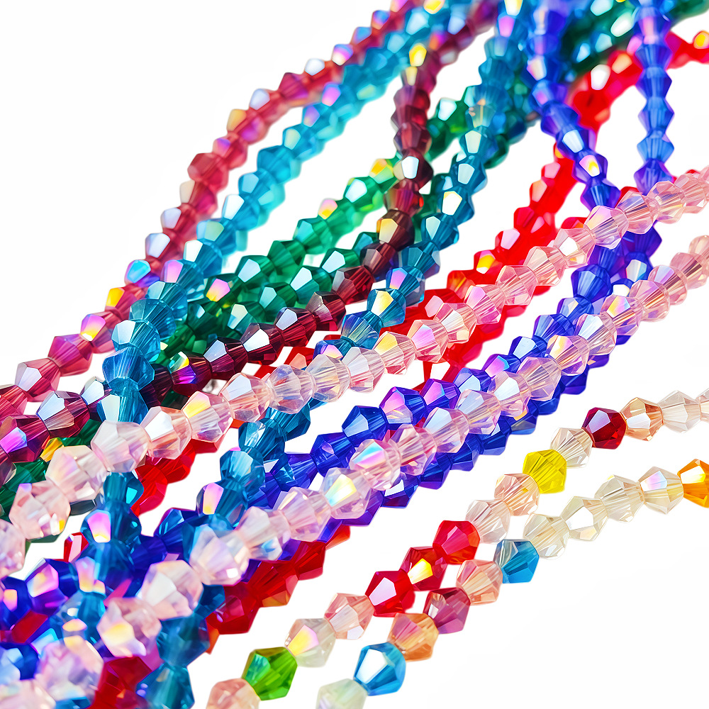Crystal Pointed Beads Color AB Multi-especificación de cuentas de color fantasma joyas de cuentas al por mayor transfronterizas