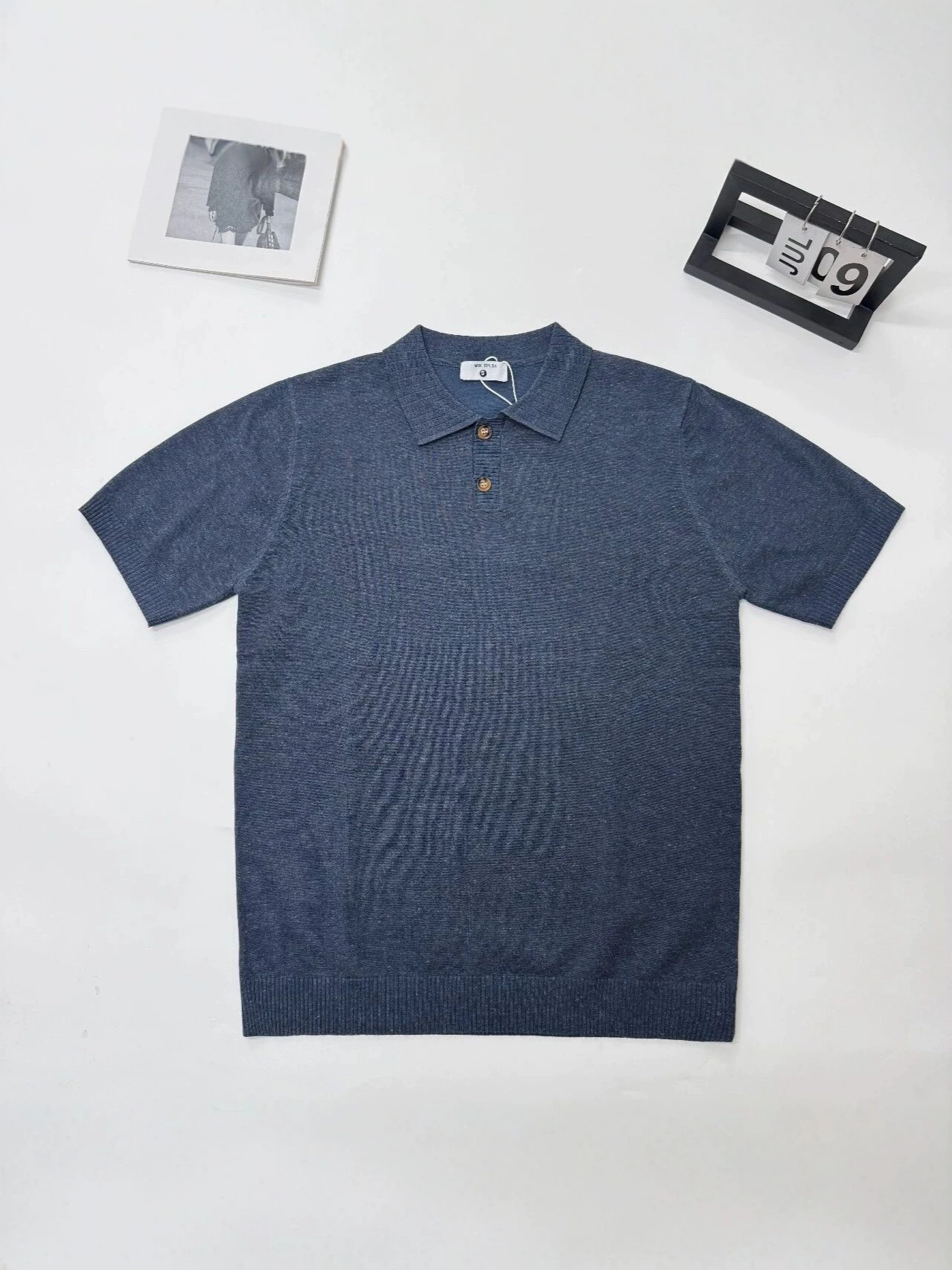 Fashionable knitted comfortable polo