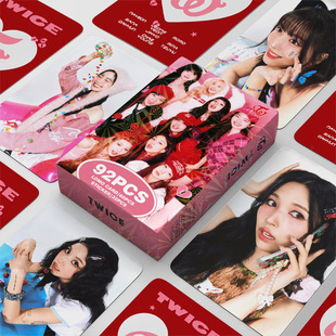 Spot 92 Cards Twice Mini Album Strategy Fan Support Photo Card Photo Card Double-Sided Lomo Card