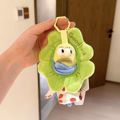 Pluş açarlıqlar | Fish Doll - im-angry-about-the-four-leaf-clover-155cm-small-pendant-genuine-authorization