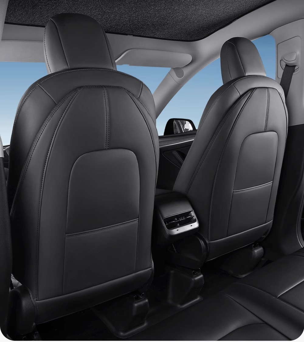 Suitable for Tesla Model3/Y Anti-Kick Pad Tesla Seat Back Anti-Kick Pad Backrest All-Inclusive Protective Pad