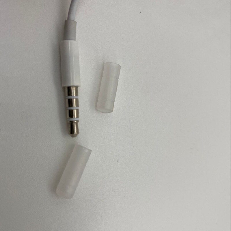 Transparent dust-proof protective cover 3.5 earphone accessories sleeve earphone plug cap pin dust cover spot