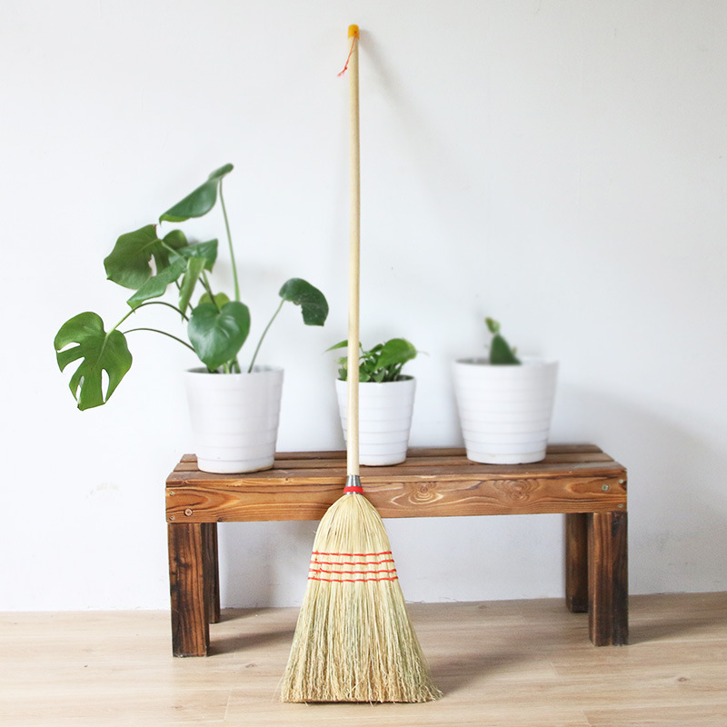 Sorghum broom cleaning garden outdoor cleaning sanitation tools floor courtyard sweeping