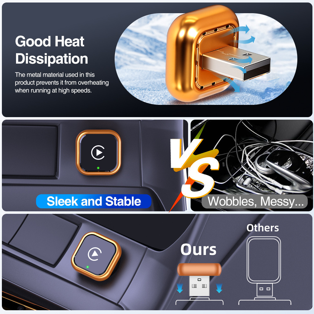 Car Wireless Carplay Box Android Car Interconnect Box Android Auto Car Source Factory