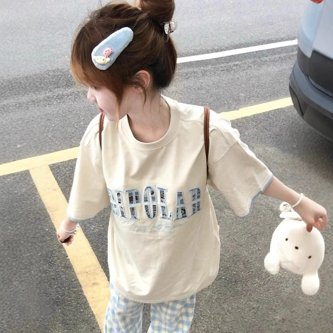 Трансграничная внешняя торговля ручная нить передняя и задняя наклейка вышивка 19 шт 230 г хлопчатобумажная ткань резьбовой воротник