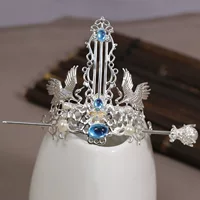 Древний стиль короны для волос Ханфу Аксессуары Xizi Fairy Crane Простая булочка для волос Украшения для волос