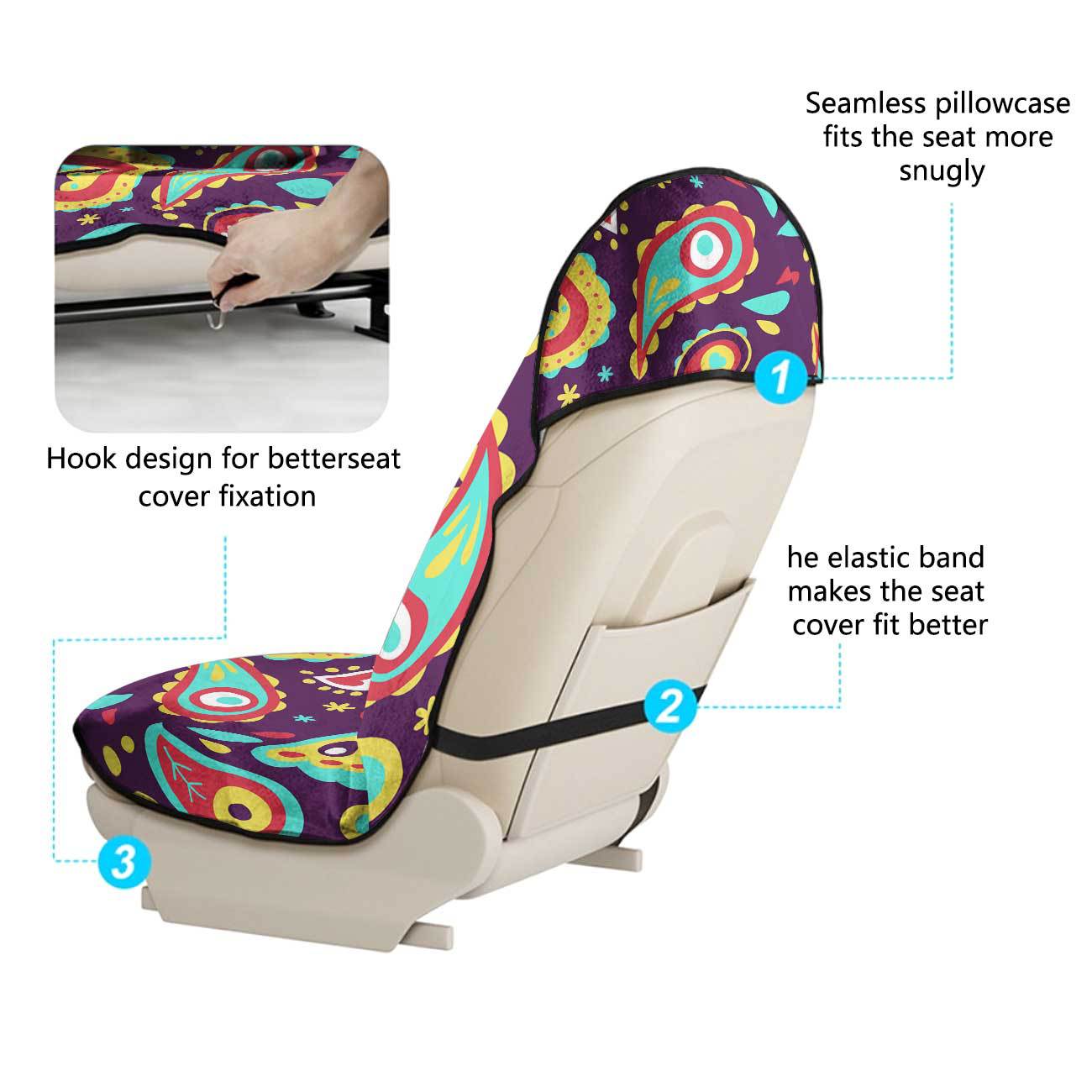Car seat towel cover, front seat protector, suitable for gym and exercise, universal for all seasons, car use 169