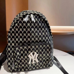 2025 韓国 MLB バックパック新 NY ファッション多用途大容量老眼学生男性と女性のバックパックスクールバッグトレンディ